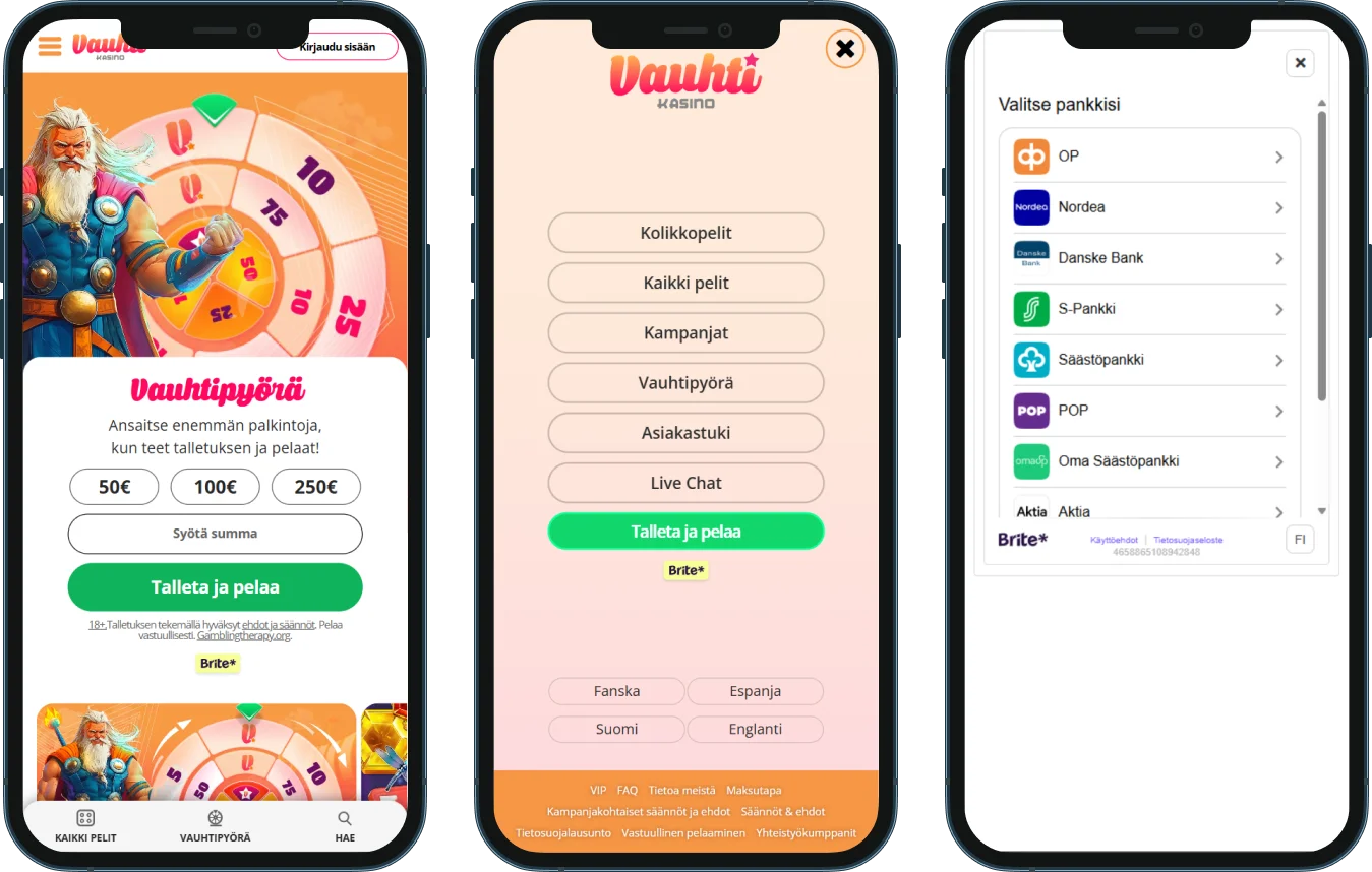 Vauhti Casino