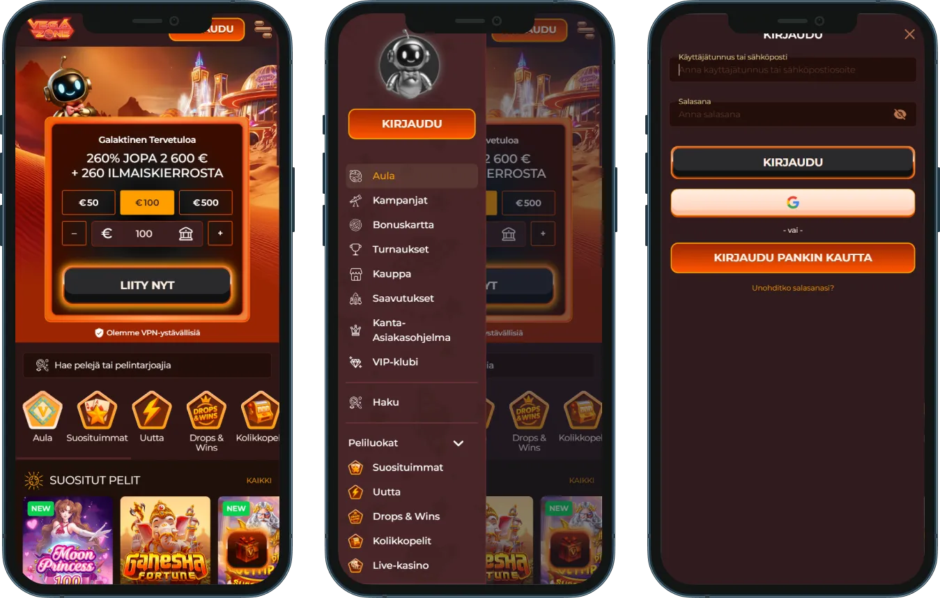 VegaZone Casino